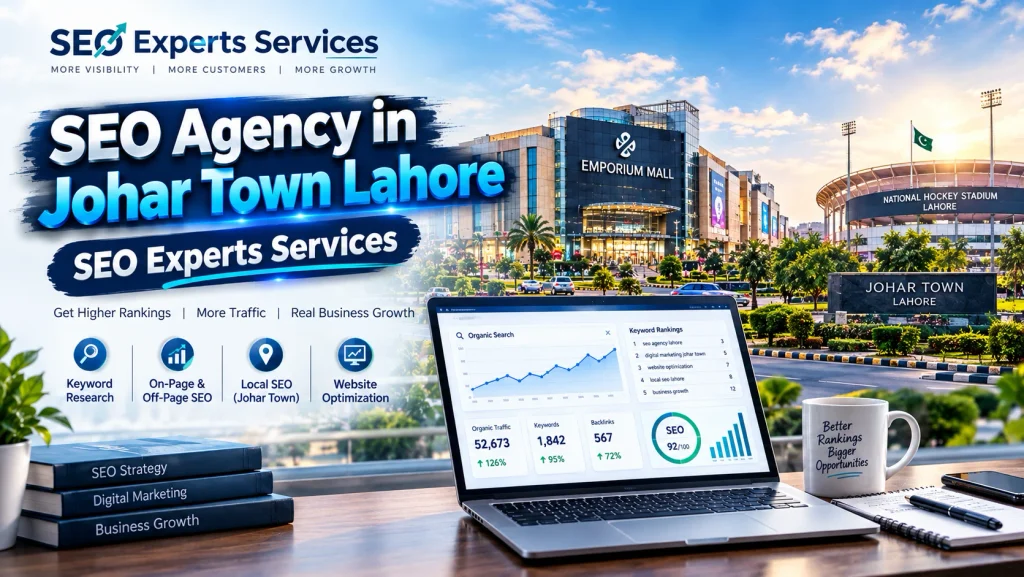 SEO Agency in Johar Town Lahore – SEO Experts Services