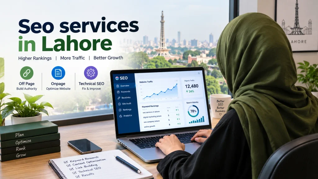 SEO services in Lahore for better website visibility and organic growth